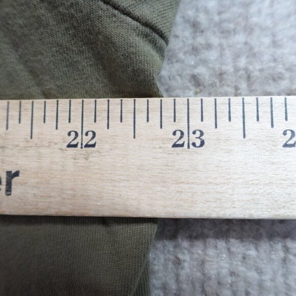 Buck Mason Shirt 2XL Green Olive Solid - Picture 6 of 6